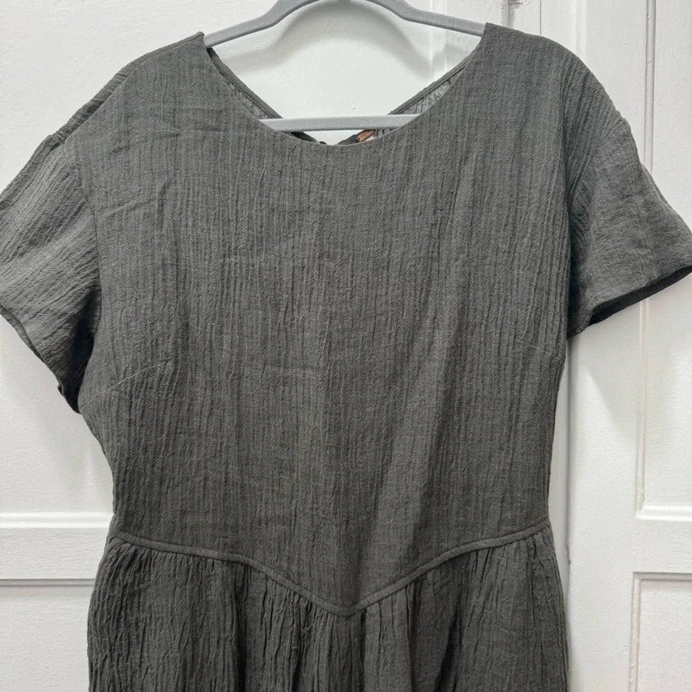 Free People Green Tierra Jumpsuit - Picture 4 of 9